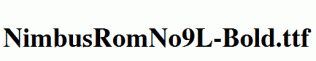 NimbusRomNo9L-Bold.ttf