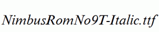 NimbusRomNo9T-Italic.ttf