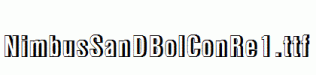 NimbusSanDBolConRe1.ttf