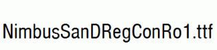 NimbusSanDRegConRo1.ttf