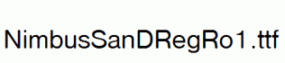 NimbusSanDRegRo1.ttf