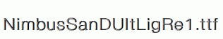 NimbusSanDUltLigRe1.ttf