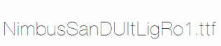 NimbusSanDUltLigRo1.ttf