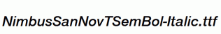 NimbusSanNovTSemBol-Italic.ttf
