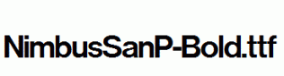 NimbusSanP-Bold.ttf