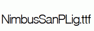 NimbusSanPLig.ttf