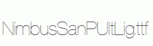 NimbusSanPUltLig.ttf