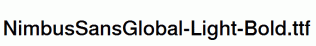 NimbusSansGlobal-Light-Bold.ttf