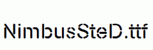NimbusSteD.ttf