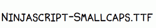 Ninjascript-Smallcaps.ttf