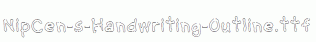NipCen-s-Handwriting-Outline.ttf