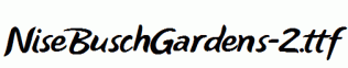 NiseBuschGardens-2.ttf