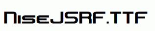 NiseJSRF.ttf