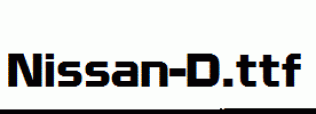 Nissan-D.ttf