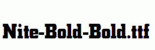 Nite-Bold-Bold.ttf