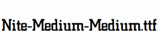 Nite-Medium-Medium.ttf