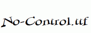 No-Control.ttf