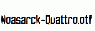 Noasarck-Quattro.otf