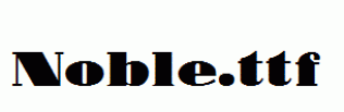 Noble.ttf