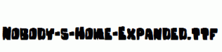 Nobody-s-Home-Expanded.ttf