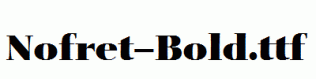 Nofret-Bold.ttf