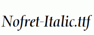 Nofret-Italic.ttf