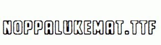 Noppalukemat.ttf