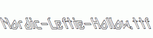 Nordic-Leftie-Hollow.ttf