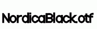 NordicaBlack.otf