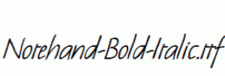 Notehand-Bold-Italic.ttf