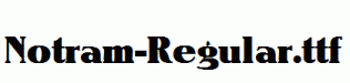 Notram-Regular.ttf
