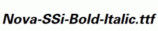 Nova-SSi-Bold-Italic.ttf