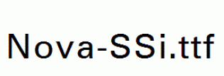 Nova-SSi.ttf