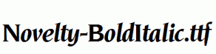 Novelty-BoldItalic.ttf