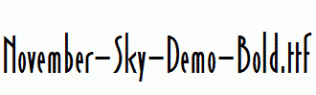 November-Sky-Demo-Bold.ttf