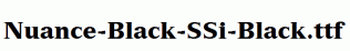 Nuance-Black-SSi-Black.ttf