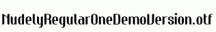 NudelyRegularOneDemoVersion.otf