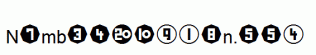 Number-Plain.ttf