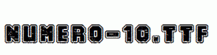 Numero-10.ttf