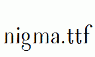 nigma.ttf