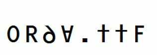 ORAV.ttf