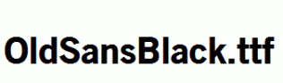OldSansBlack.ttf