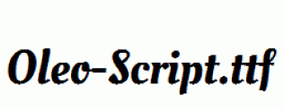 Oleo-Script.ttf