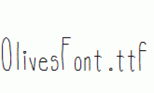 OlivesFont.ttf