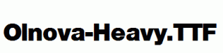 Olnova-Heavy.ttf