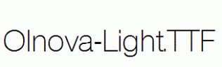 Olnova-Light.ttf
