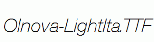 Olnova-LightIta.ttf