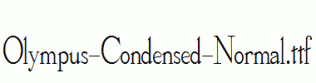 Olympus-Condensed-Normal.ttf