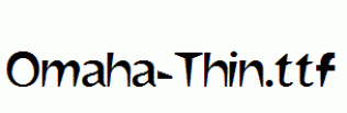 Omaha-Thin.ttf