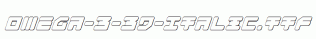 Omega-3-3D-Italic.ttf